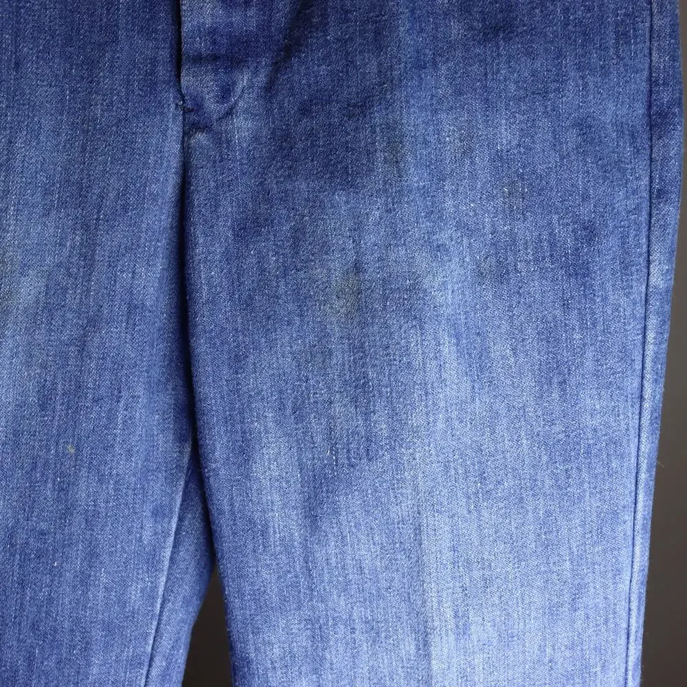 Vintage Donmoor Girls Denim Jacket & Pants Set Size 10 Western‎ 70s Blue